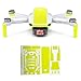 WRAPGRADE Couleur d'accent Skin Compatible avec DJI Mavic Mini (Neon Yellow)