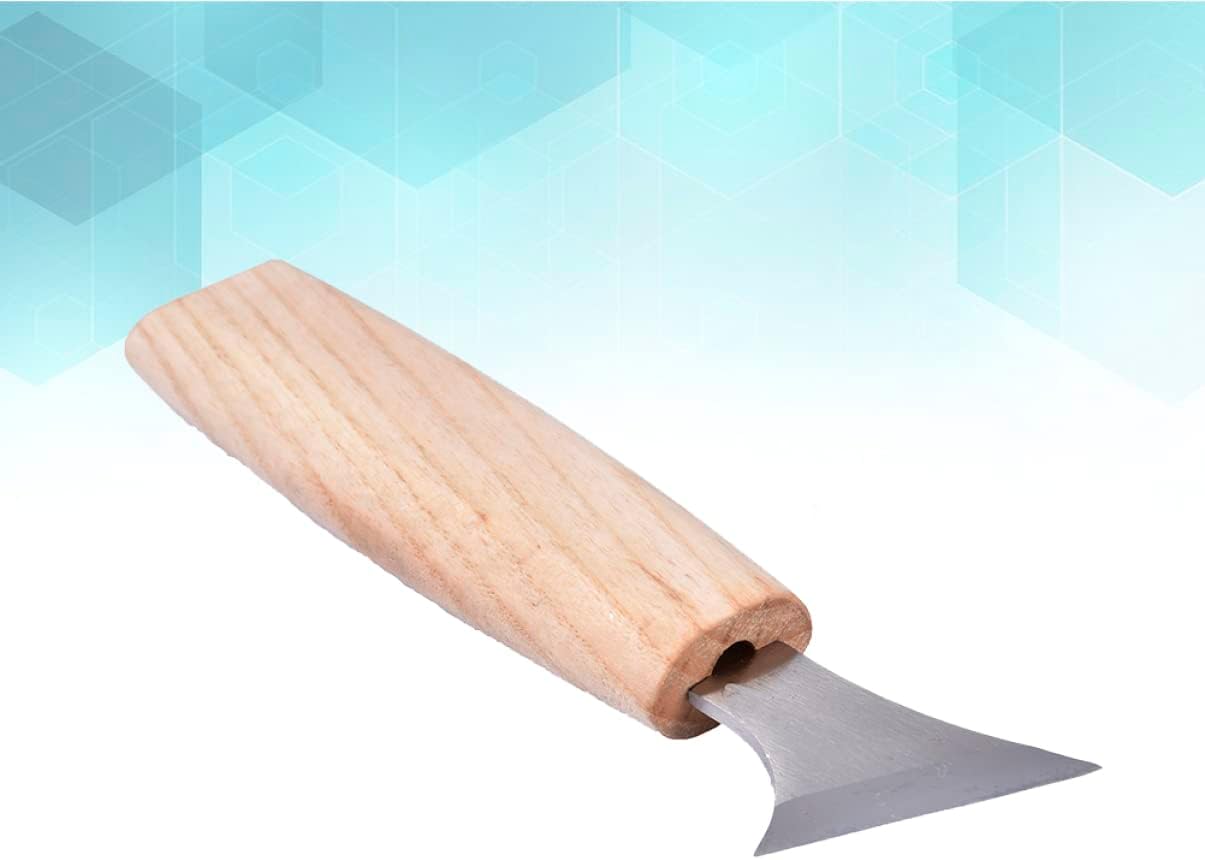 OSALADI Chrome Vanadium Wood Carving Chisel Kit Professional Hand Tools for Woodworking Durable and Comfortable Grip for Beginners and Artists