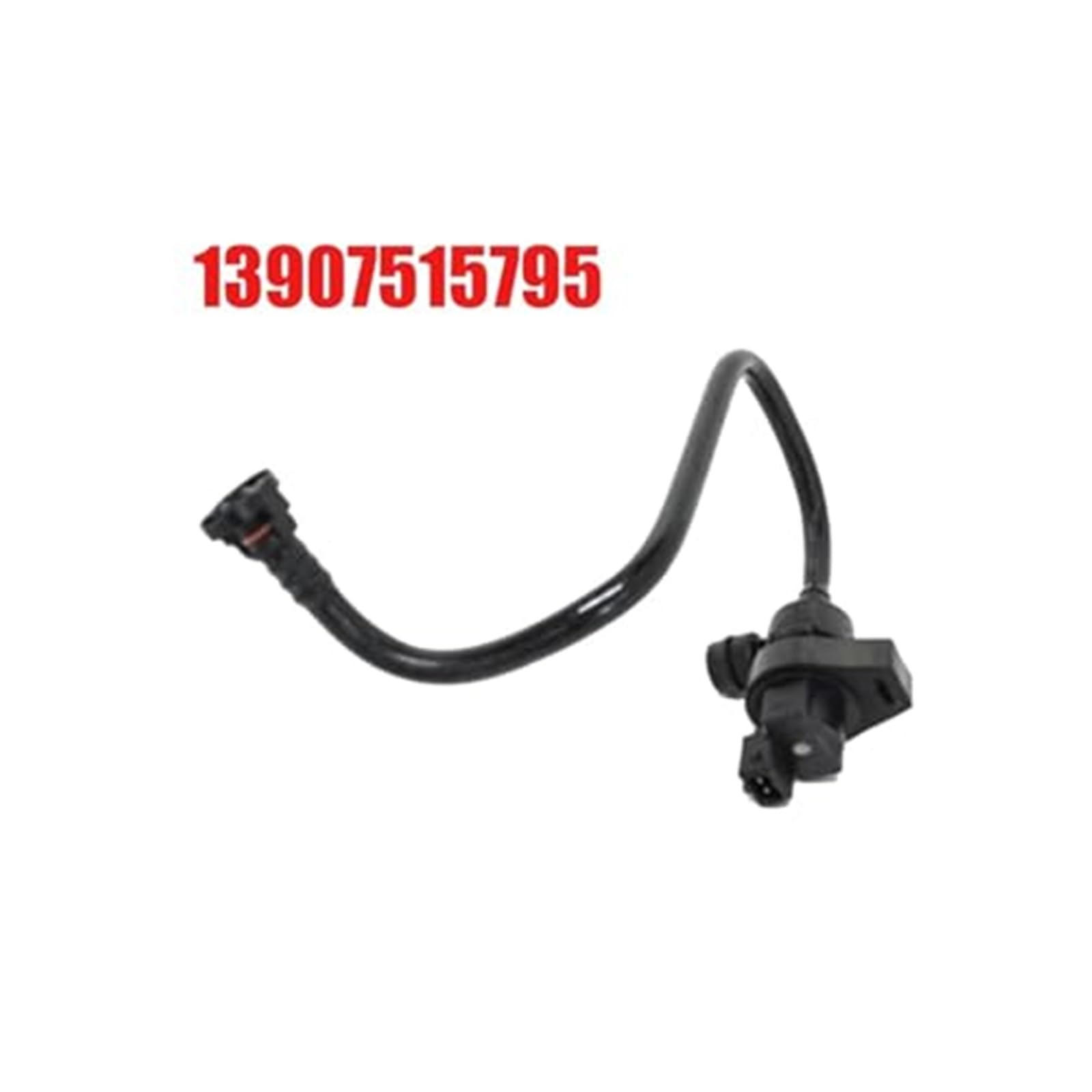 Válvula de ventilación del tanque de combustible con tubo