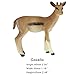 FUNSHOWCASE African Jungle Animals Toy Wildebeest Figure & Antelopes Toy Figure Realistic Plastic Figurine Height 7-Piece