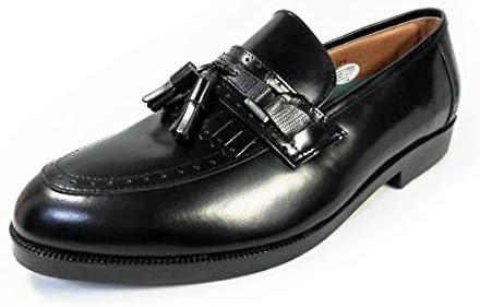 Amazon Co Jp Veneziano 本革 キルトタッセルローファースリッポン ビジネスシューズ 黒 幅広5e Eeeee Fワイズ 27 5cm 28cm 28 0cm 28 5cm 29cm 29 0cm 30cm 30 0cm 大きいサイズ革靴 紳士靴 ホーム キッチン