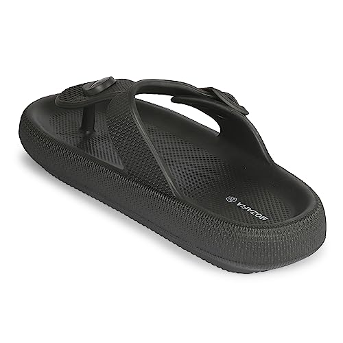 Image of MOZAFIA FASHION LADY WOMENS MOLDED FOOTBED AND NON SLIP OUTSOLE FOR COMFORTABLE FITTING | COMFORNT | ORTHO | SLIPPERS | CUSHIONED