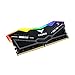 TEAMGROUP T-FORCE DELTA RGB DDR5 Ram 32GB (2x16GB) 6000MHz PC5-48000 CL30 Intel XMP 3.0 AMD Expo Compatible Desktop Memory Black FF3D532G6000HC30DC01