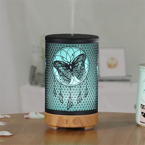 Difusor de Aromas Ultrasonico 2 en 1 100ml con Control miniatura 1