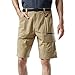 Muscularfit Denim Shorts Stretchy Mens Quick Dry Shorts Summer Causal Cotton Button Pocket Zipper Cargo Shorts 6 Inch Inseam Fashion Outdoor Shorts Mens Shorts 5 Inch Inseam Khaki XL