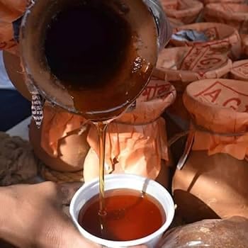 Ahamori Jaggery Special Bengali Nolen Gur, Liquid Form (Pack of 1, 400gms)