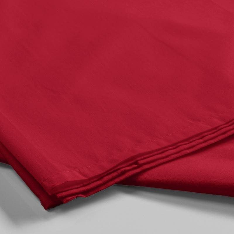 Snoozing - Betttuch - Baumwolle - 240x260 cm - Rood