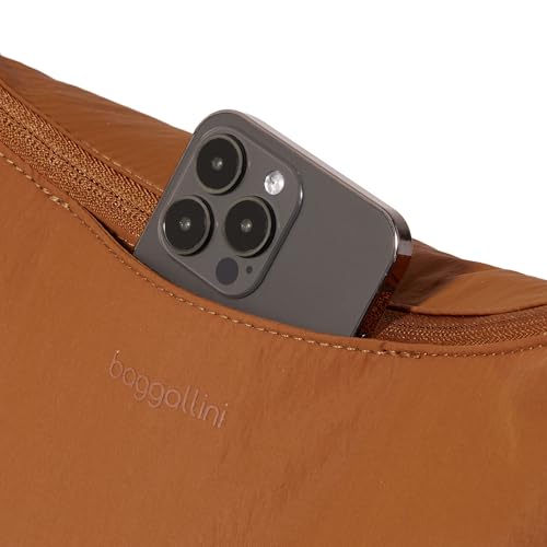 Image of Baggallini Swift Crescent Crossbody Bag for Women - Lightweight 12 inchx8 inch Travel Purse Handbag