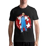 WINCCOR Aaron Singer Carter Shirt Men's T-Shirt Classic Short Sleeve Top Fashion Tee Medium Black