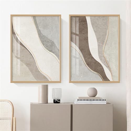 Cuadros para pared de estilo nórdico para decorar un salón moderno o un dormitorio contemporáneo