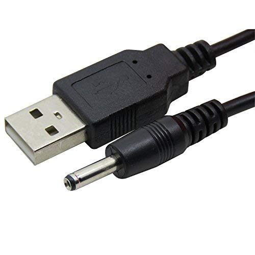 Coomoors USB Type A naar 3.5 mm/1.35 mm 5 Volt DC vat Jack Power Cable Connector