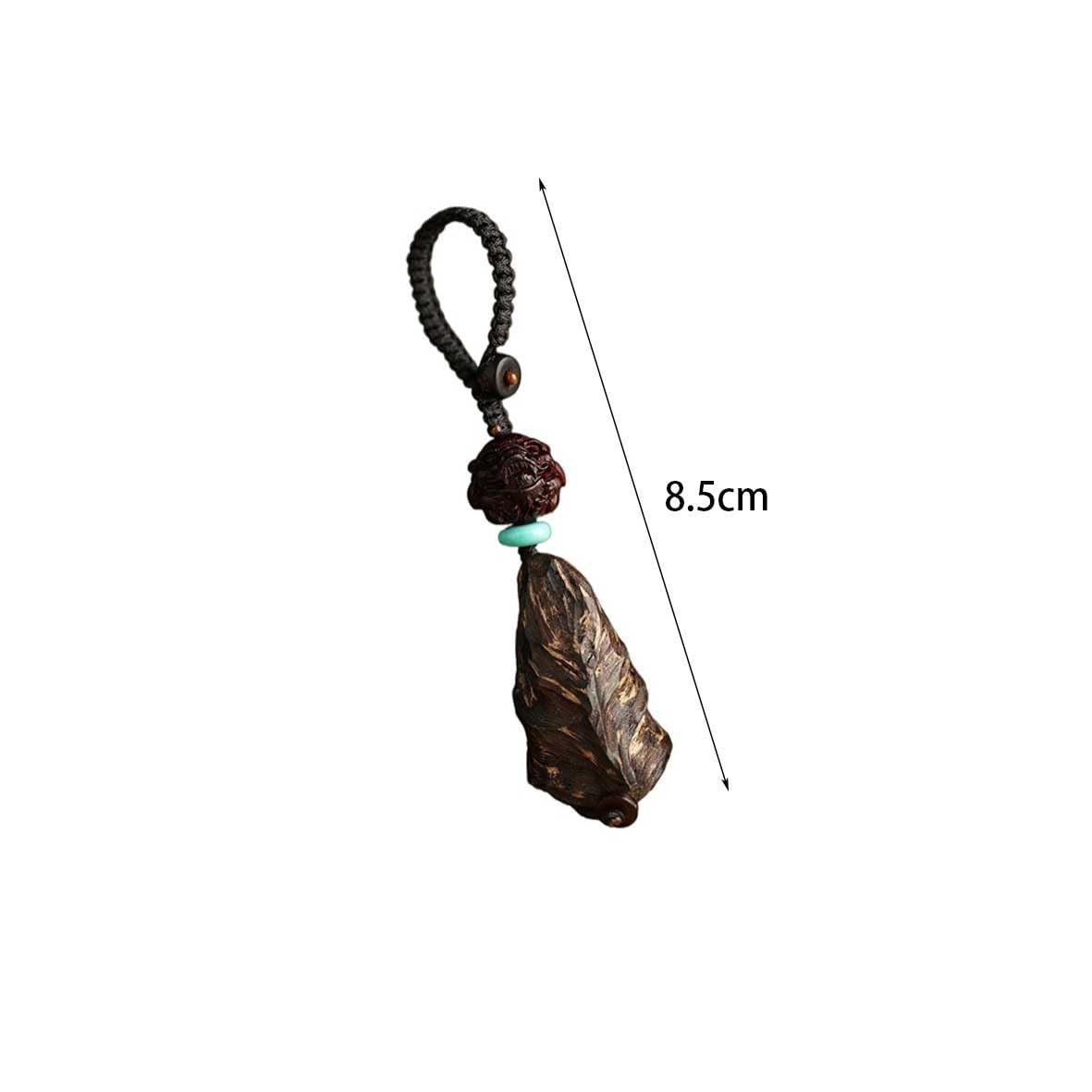 Breloczek do Samochodu Car Keychain Pendant Authentic Agarwood Men's And Women's, Chinese Pixiu Peace Backpack