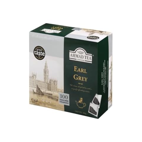 Ahmad Tea Earl Grey Black Tea 100 Bags Cover