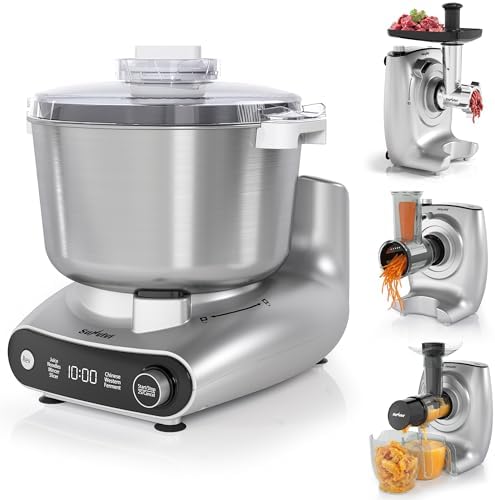 Sunvivi 4-in-1 Multifunction Stand Mixer with Fermentation, 5.3QT...