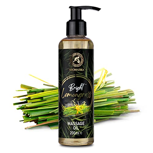 Massageöl Aromatika Zitronengras für entspannende Massagen