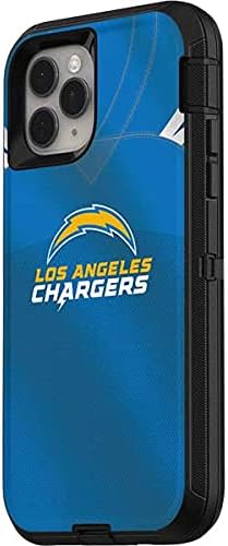 Skinit Decal Skin Compatible with OtterBox Defender iPhone 11 Pro Case - Officially Licensed NFL Los Angeles Chargers Team Jersey Design