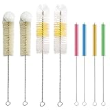 8 PCS Hookah Cleaning Kit, Bottle Brush Set Premium Cleaning Brushes Kit for Shisha Water Bottle
