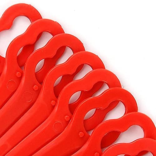 50pcs Plastic Blade Cutter Replace for Trimmer Strimmer Blade Stihl-PolyCut 2-2 Cordless Grass Garden Lawn Mower Tool - Thumbnail 3