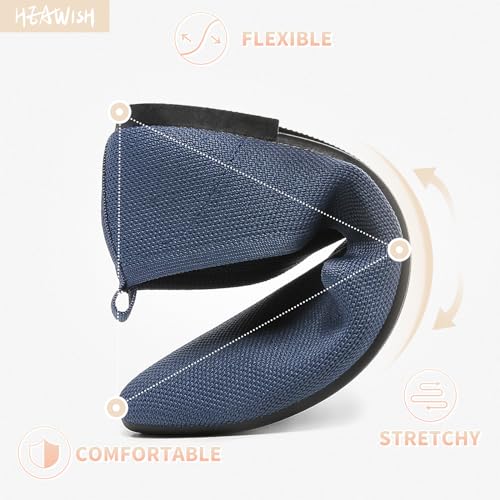 HEAWISH Women’s Flats Shoes Pointed Toe Ballet Flats Dressy Comfortable4