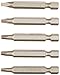 Irwin Tools 1866974 Power Bit Set, Square Drive, 5 Piece