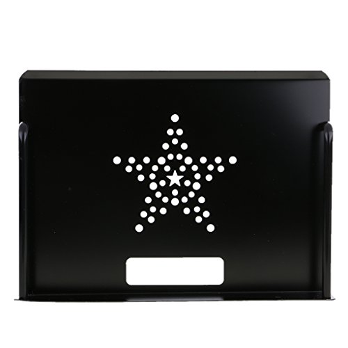 Generic Conjunto Montado Na Parede-suporte de Caixa Prateleira Suporte Roteador Rack - Preto