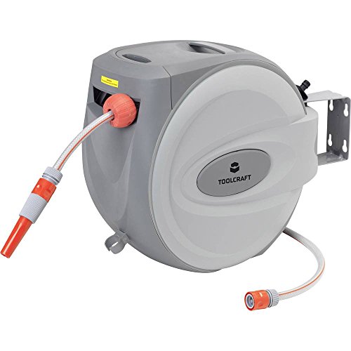 Preisvergleich Produktbild Toolcraft Wand-SCHLAUCHTROMMEL 30+2M 1 / 2