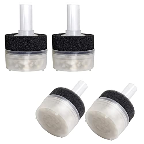 Image of 4Pcs Air Driven Bio Filter Sponge Mini Aquarium Foam Tools Filters Fish Tank Accessory for Aquarium (Up to 5 Gallon)