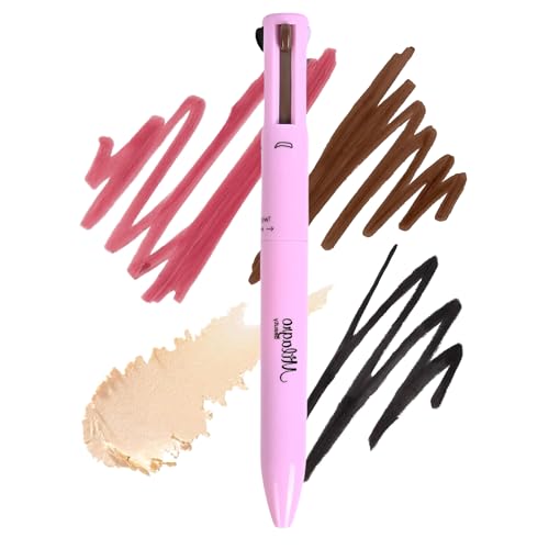 Image of Milagro Beauty 4-In-1 Makeup Pen, Smudgeproof & Waterproof Eyeliner, Lip Liner, Highlighter & Eyebrow Pencil With Rich Color Payoff, 24-Hour Long Stay