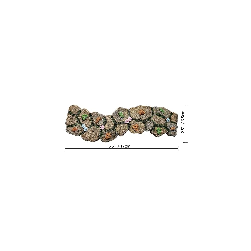 fairy garden walkway path, fairy garden pathway, fairy garden accessories, stone path, dollhouse road way, micro miniature path road for fairy garden, enchanted garden path