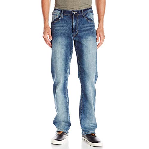 Izod Men's Comfort Stretch Relaxed Fit Jean