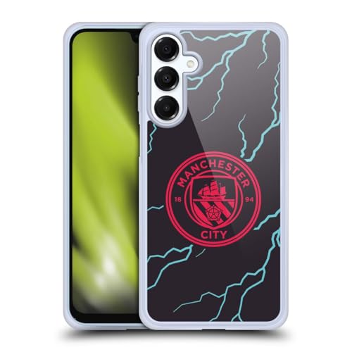 Coque Gel Qualité Militaire Samsung A16 5G MagSafe Man City FC