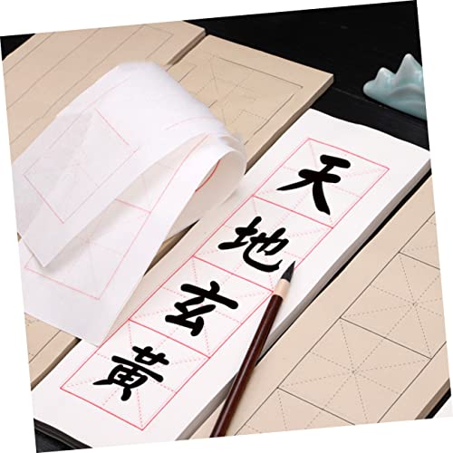 Tofficu 100 Folhas Copiar Adesivos Livro De Prática De Caracteres Chineses Mxtx Xie Lian Caligrafia