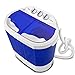 Portable Washing Machine, Kuppet 10lbs Compact Mini Washer, Wash&Spin Twin Tub Durable Design to Wash All your Laundry or Swim Suit for Apartments, Dorms, RV Camping (Blue)