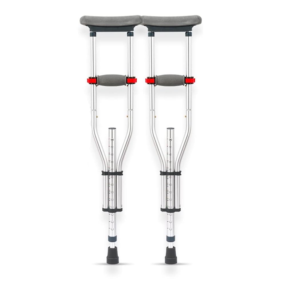 iWALK 松葉杖 骨折ケア用 黒/青 Amazon.co.jp: 両手自由 ハンズフリー松葉杖 アイウォークフリー