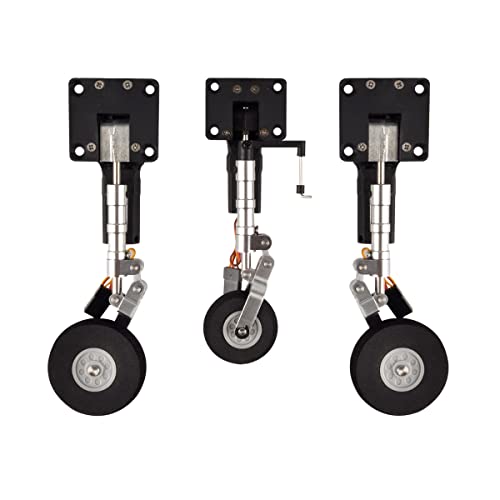 RC Electric Retract Whith Wheels Set Servoless for RC Plane Flight Weight: 3kg