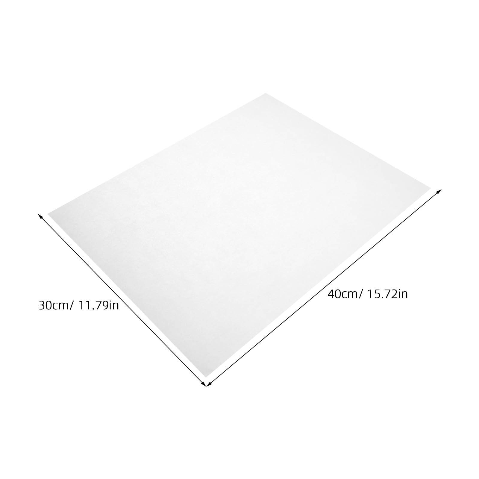 Luxshiny 200 fogli di carta da forno 12x16 pollici - Fogli antiaderenti per biscotti - da forno resistenti al calore per cucinare, grigliare, friggitrice ad aria, vaporiera e dim sum