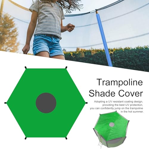 Protection solaire pour trampoline imperméable pour les après-midis de récréation