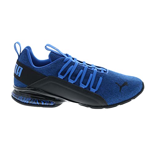 PUMA Mens Axelion Bubble Graphic Training Sneakers Shoes - Black, Blue - Size 14 M2