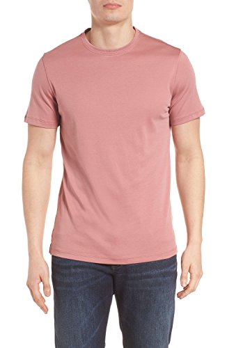 Image of Robert Barakett Men's Georgia Short Sleeve Crew Neck T-Shirt - Coral - XXL