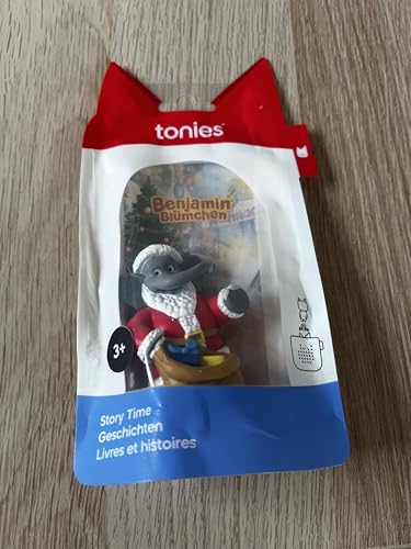 tonies Hörfigur für Toniebox, Benjamin Blümchen - Als Weihnachtsmann, Hörspiel für Kinder ab 3 Jahren, Spielzeit ca. 38 Minuten