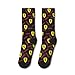 Mens Socks black- Running Compression Socks Men Non- Slid Long Socks