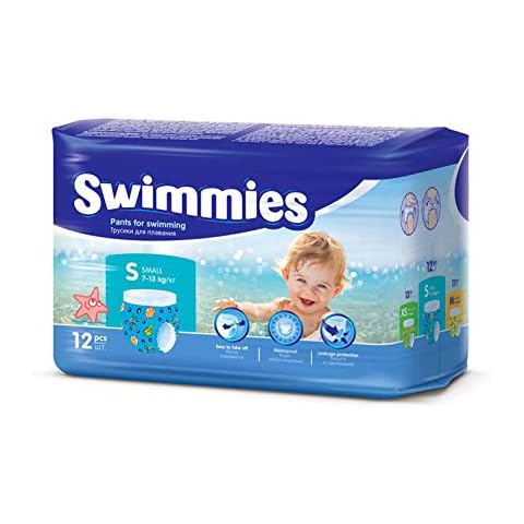 Swimmies Tg S 7-13 kg Schwimmbadwindeln Cover