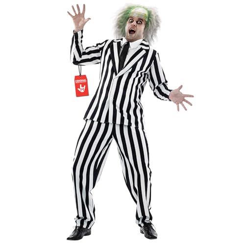 Beetlejuice Striped Suit
