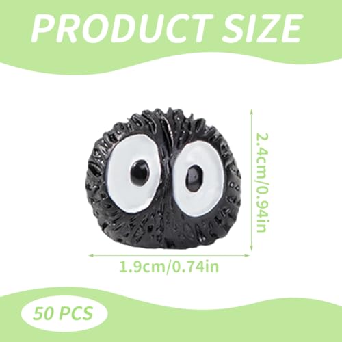 CPJJ 50 Stück Briketts Ornament auto deko Ornamente Miniatur Landschaft Auto Innenausstattung Armaturenbrett Dekorationen(Schwarz)