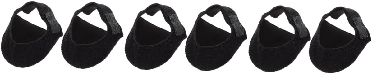 FRCOLOR 3pairs Gel Heel Protectors Heel Pads for Back of Comfortable Cups Breathable Socks Supple Socks