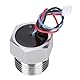 Druckmessumformer Sensor G1/2 Flat Flim Piezoresistiver Druckmessumformer 0 Bis 10/30/100/300/500 Bar 5 V DC Analog 3-Draht Drucktransmitter-Sensor (0-300Bar)