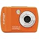 Aquapix W2024 ’Splash’ Unterwasserkamera, Wasserfest bis 3m, 2.4 Display, Auflösung bis 16 MP, 8x Digital-Zoom, 5MP Sensor, Orange