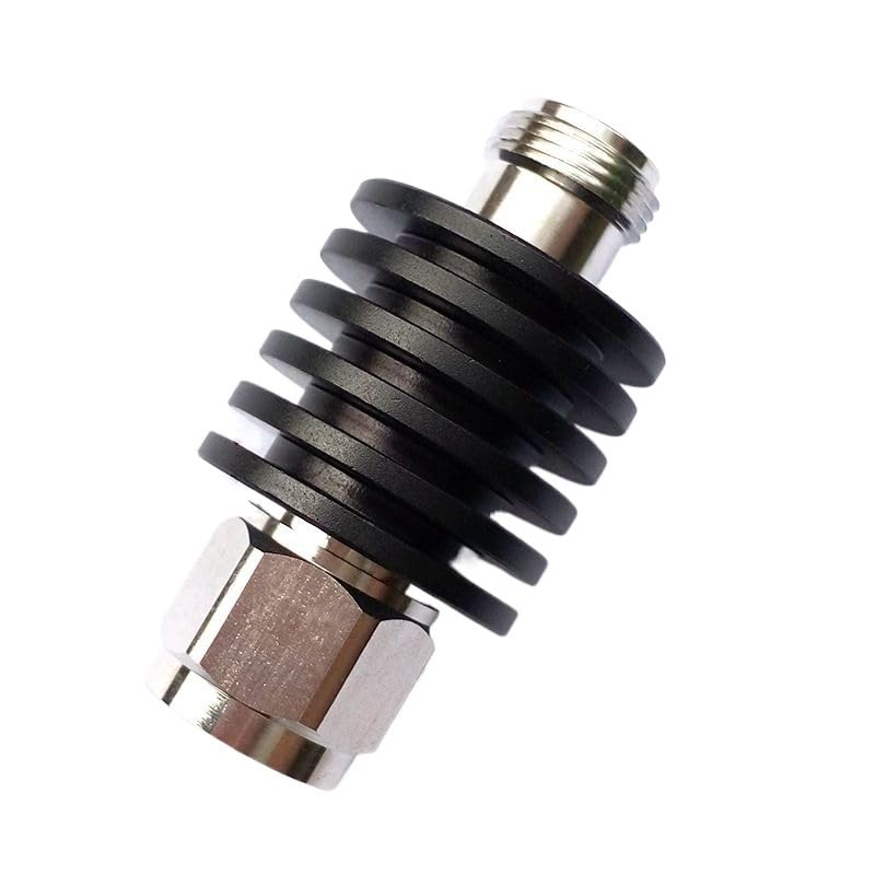 10W N Type Attenuator DC-3Ghz/4Ghz 1/2/3/5/6/10/15/20/30db/40db N Male to Female RF coaxial Power Plug Male to Jack Female 50ohm(30db,3G)
