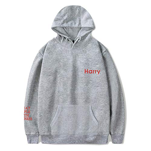 Preisvergleich Produktbild KONLOO Harry Styles Hoodie Long Sleeve Hoodie Black Hoodie Sweatshirt