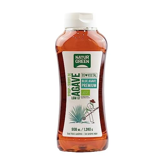 NaturGreen Sirope de Agave, 900ml (Bio)